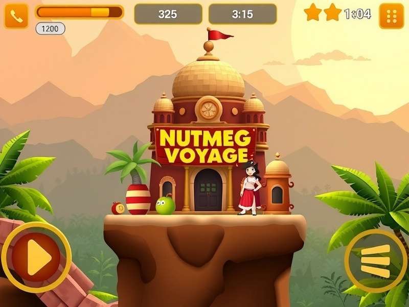 Nutmeg Voyage India Gameplay Screenshot
